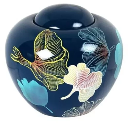 Urne Canva bleue Urne Canva bleue